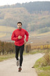 Young runner training