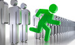 Escaping man 4