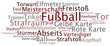 Tag Cloud Fußball