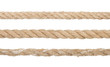 ship ropes isolated on white