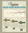 Retro Vintage Styled Website Template Retro Vintage Styled Website Template