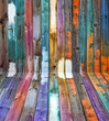 Photo: Color wood panels perspective Color wood panels perspective