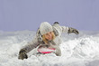 Foto: Floating snowboarder Floating snowboarder