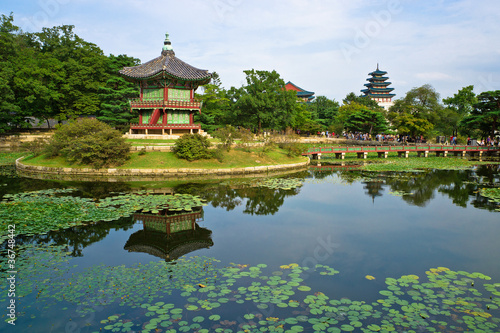 Photo: Hyangwon-jeong pavilion in Gyeongbokgung Palace Hyangwon-jeong pavilion in Gyeongbokgung Palace