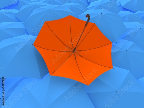 Photo: The turned umbrella The turned umbrella