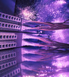 shot of network cables and servers in a technology data center