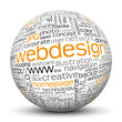 Webdesign, Kugel, Keywörter, SEO, Optimierung
