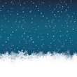 Weihnachtskarte, Hintergrund, Eiskristalle, Sterne