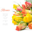 Bouquet of multicolored roses Bouquet of multicolored roses