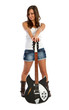 ragazza con chitarra