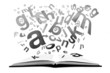 Opened book