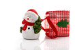 Santa Claus with a bag Santa Claus with a bag
