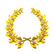 laurel wreath golden