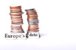 Europe's debt stacked