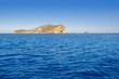Ibiza Esparto island from a boat view Ibiza Esparto island from a boat view