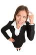 Thinking people - businesswoman