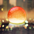 Christmas snow globe