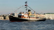 Old  ship at anchor