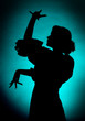 Dancing silhouette Dancing silhouette