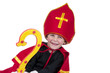Photo: boy smiling and dressed up as Dutch Sinterklaas boy smiling and dressed up as Dutch Sinterklaas