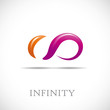 Logo infinity # Vector
