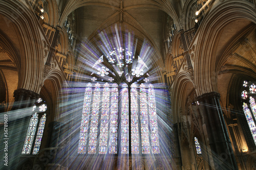 Photo: church window church window