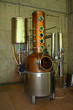 A traditional copper distillery A traditional copper distillery