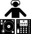 pictograma DJ