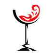 Illustration: glass glass