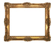 Photo: cadre baroque doré ancien cadre baroque doré ancien