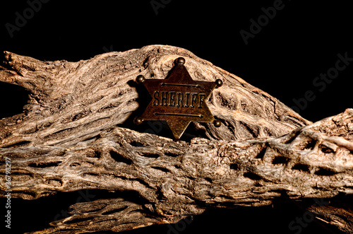 Photo: Sheriff Badge Sheriff Badge