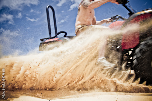 Photo: Quad bike Quad bike