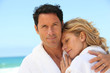 Couple by the sea