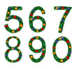 Set of numerals