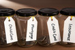 Coins in a jam jar