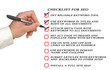 Presentation of SEO checklist
