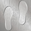 Shoeprint traces