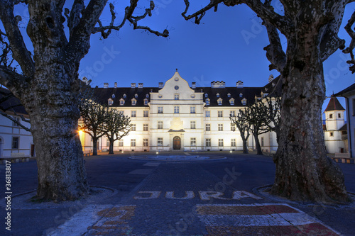 Foto: Chateau de Delemont, Jura, Switzerland Chateau de Delemont, Jura, Switzerland