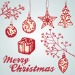 Vector: Christmas ornament sketches Christmas ornament sketches