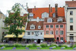 Old houses in Riga on Amatu stree