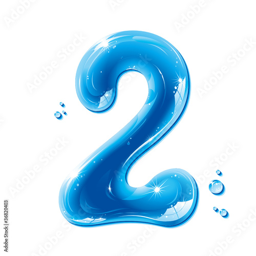 Vetor: ABC series - Water Liquid Number Two ABC series - Water Liquid Number Two