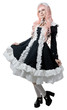 Photo: Cosplay girl in black dress Cosplay girl in black dress