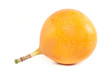 Granadilla isolated on white background