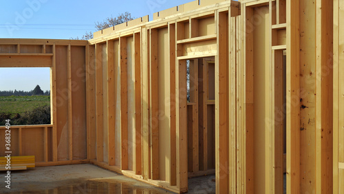 Photo: construction bois construction bois