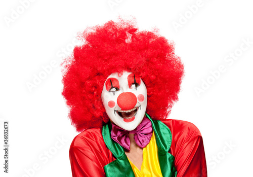 Photo: colorful clown colorful clown