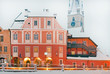 Old town in winter Old town in winter