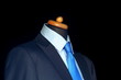 Photo: Elegant blue suit and tie for businessman Elegant blue suit and tie for businessman