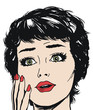 rostro de una mujer hermosa rostro de una mujer hermosa