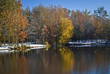 Fall Snow Reflections
