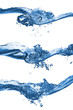 Foto: Set of water splashing Set of water splashing